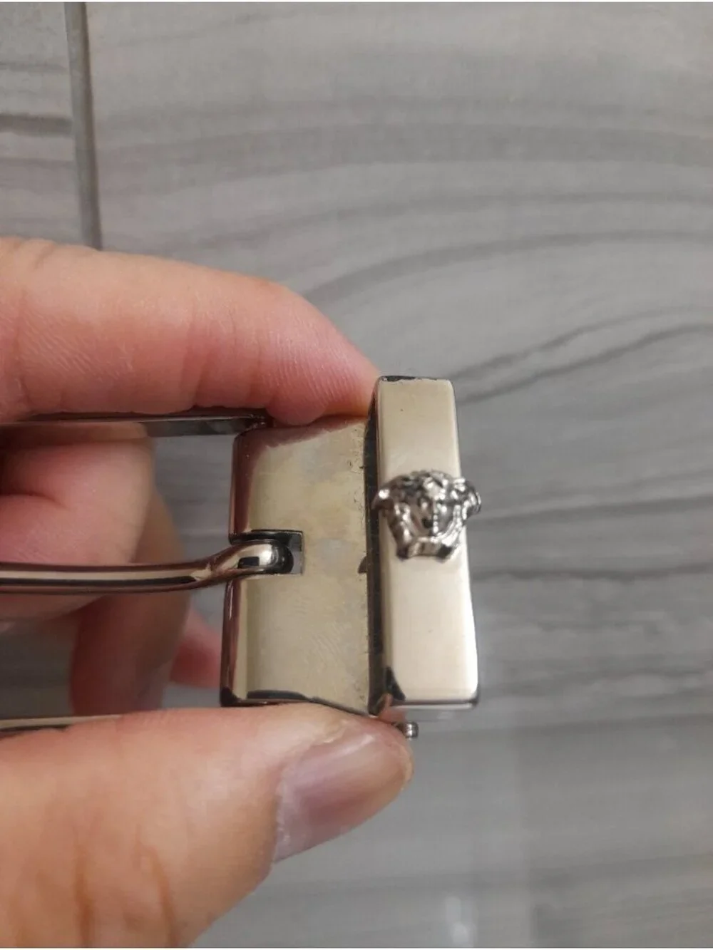 Versace Classic Medusa Belt Buckle Silver